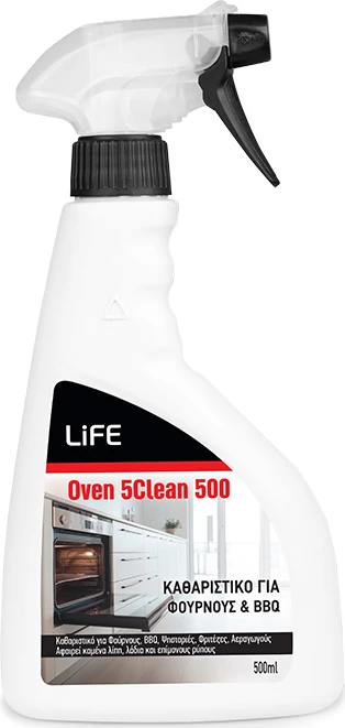 Καθαριστικό σπρέι για φούρνους - ψησταριές - φριτέζες - αεραγωγούς 500ml